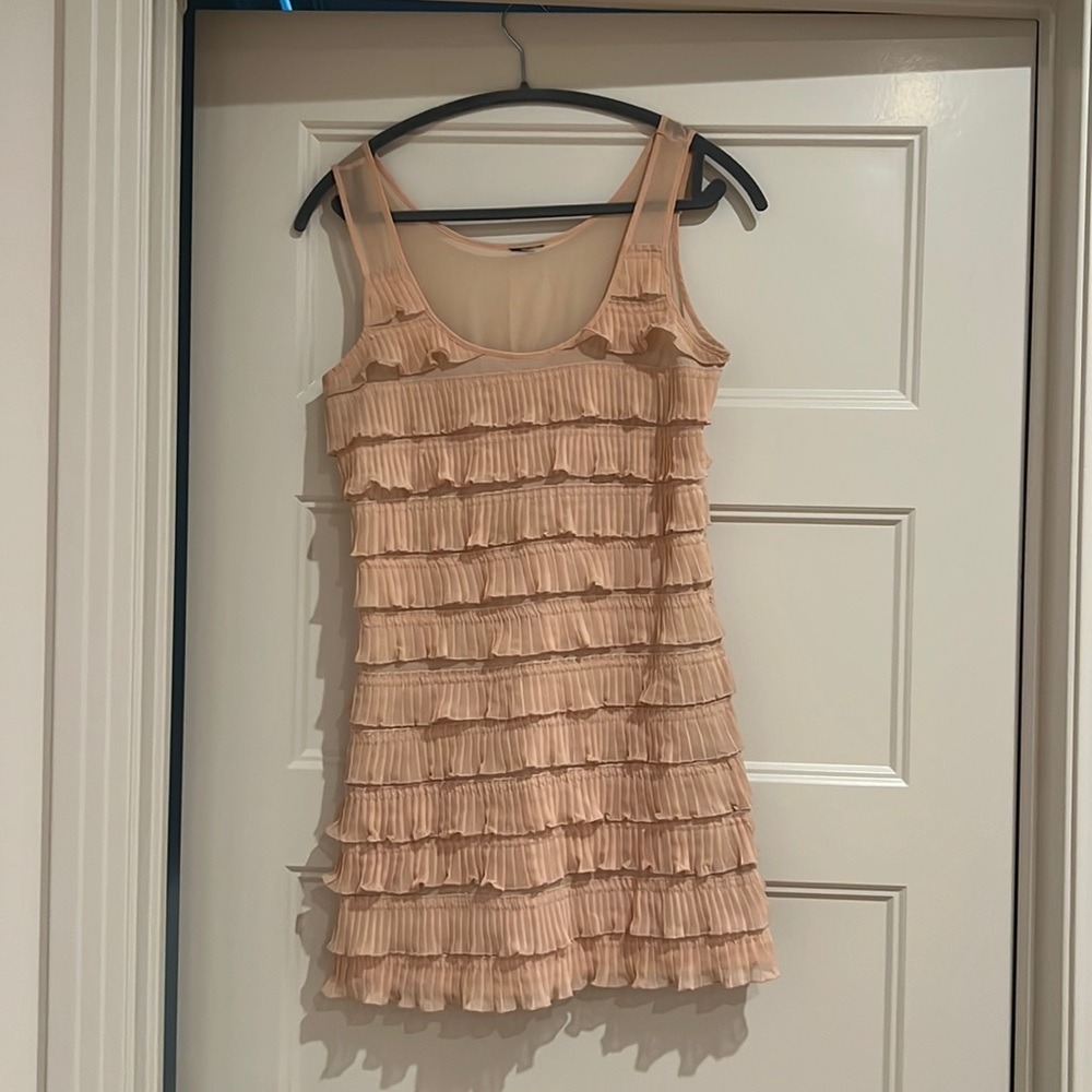 Little pink dress ruffles